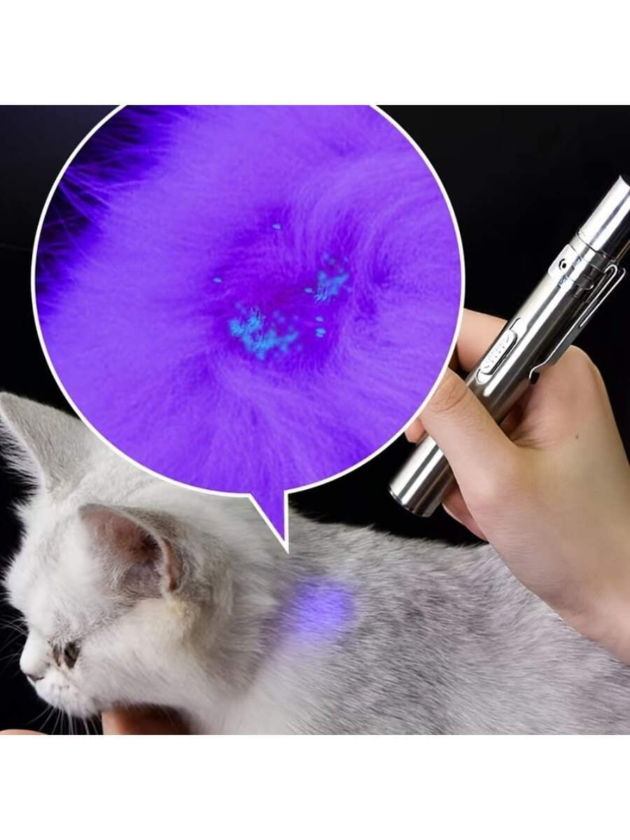 Usb Rechargeable Laser Pointer Interactive Cat Toy with Multiple Lighting Modes, for Indoor Cats and Dogs